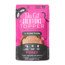 Tiki Cat Solutions + Function Mousse Fussy Tuna Recipe in Broth Food Topper for Cats (1.5 oz x 12 pouches) - Cat Food 1