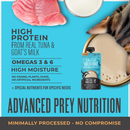 Tiki Cat Solutions Liquid Meal Replacer Tuna in Goat’s Milk for Cats (6 oz x 6 pouches) - Cat Food 3