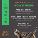 Tiki Cat Solutions Mousse Dental Care Chicken Recipe in Broth Wet Cat Food (2.4 oz x 12 pouches) - Cat Food 2