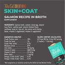 Tiki Cat Solutions Supplement Skin & Coat Salmon Recipe in Broth for Cats (0.28 oz x 20 Sachets) - Cat Food 3