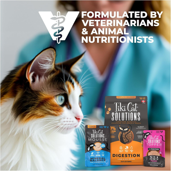 Tiki Cat Solutions Supplement Skin & Coat Salmon Recipe in Broth for Cats (0.28 oz x 20 Sachets) - Cat Food 9