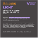 Tiki Cat Solutions Topper + Function Light Low Calorie Chicken & Turkey Recipe in Broth Food Topper for Cats (1.5 oz x