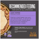 Tiki Cat Solutions Topper + Function Light Low Calorie Chicken & Turkey Recipe in Broth Food Topper for Cats (1.5 oz x