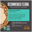 Tiki Cat Solutions Topper + Function Skin & Coat Salmon Recipe in Broth Food Topper for Cats (1.5 oz x 12 pouches)
