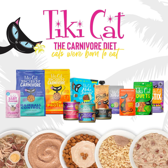 Tiki Cat Tummy Topper Pumpking Recipe Puree Meal Topper for Cats (1.5 oz x 12 pouches) - Cat Food 8