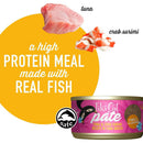 Tiki Cat Tuna & Crab Pate Grain-Free Wet Canned Food For Cats (2.8 oz x 12 cans)