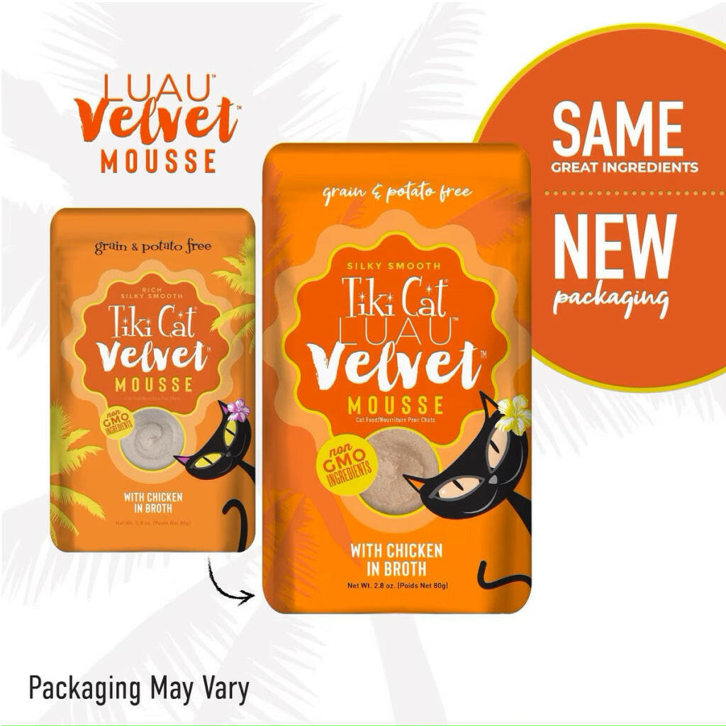 Tiki Cat Luau Velvet Mousse Chicken – Grain-Free Wet Food