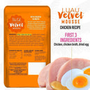 Tiki Cat Velvet Mousse Chicken Grain-Free Wet Food for Cats (2.8 oz x 12 pouches)