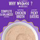 Tiki Cat Velvet Mousse Chicken & Egg Grain-Free Wet Food For Cats (2.8 oz x 12 pouches)