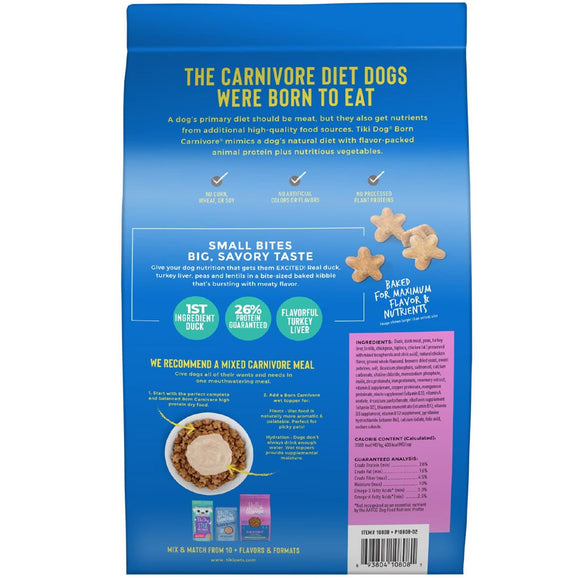 Tiki Dog Born Carnivore Dry Dog Food 3.5-lb - Dog Food 16