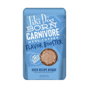 Tiki Dog Born Carnivore Flavor Booster Meal Tooper for Dogs (1.5 oz x 12 pouches) - Duck - Dog Food 1