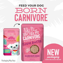 Tiki Dog Born Carnivore Flavor Booster Meal Tooper for Dogs (1.5 oz x 12 pouches) - Dog Food 11
