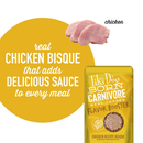 Tiki Dog Born Carnivore Flavor Booster Meal Tooper for Dogs (1.5 oz x 12 pouches) - Dog Food 45