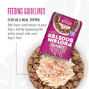 Tiki Dog Born Carnivore Protein Booster Food Topper for Dogs (2.1 oz x 12 pouches) - Dog Food 7