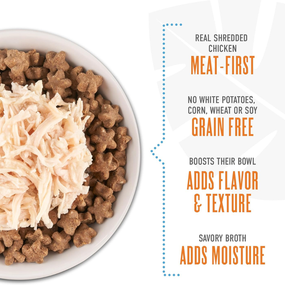 Tiki Dog Born Carnivore Protein Booster Food Topper for Dogs (2.1 oz x 12 pouches) - Dog Food 2