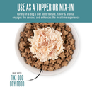 Tiki Dog Born Carnivore Protein Booster Food Topper for Dogs (2.1 oz x 12 pouches) - Dog Food 36