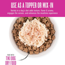 Tiki Dog Born Carnivore Protein Booster Food Topper for Dogs (2.1 oz x 12 pouches) - Dog Food 10