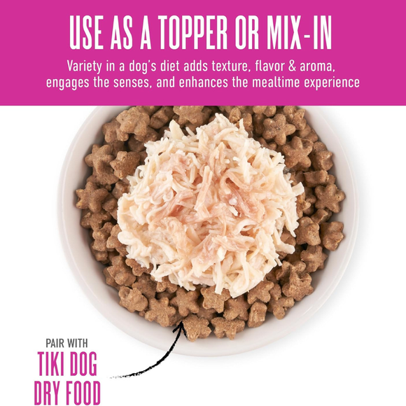 Tiki Dog Born Carnivore Protein Booster Food Topper for Dogs (2.1 oz x 12 pouches) - Dog Food 10