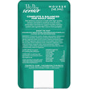 Tiki Dog Senior Mousse for Dogs packaging with text and ingredients list on a green background