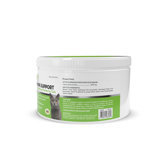 Tomlyn Immune Support L-Lysine Powder For Cats 3.5-oz - 100-gram - Dog & Cat Immune & Allergy Supplements 3
