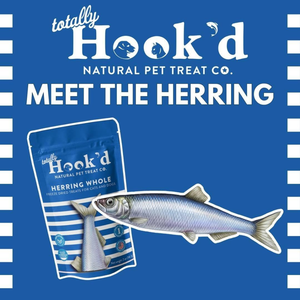 Totally Hook’d Freeze-Dried Herring Dog & Cat Treats (2 oz) - Dog & Cat Treats 2