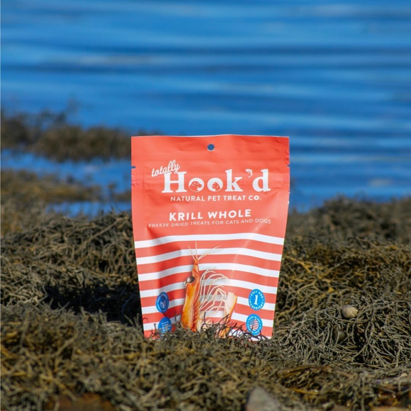 Totally Hook’d Freeze-Dried Whole Krill Dog & Cat Treats (1 oz) - Dog & Cat Treats 5