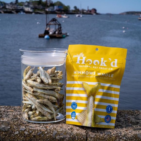 Totally Hook’d Freeze-Dried Whole Minnows Dog & Cat Treats - Dog & Cat Treats 4