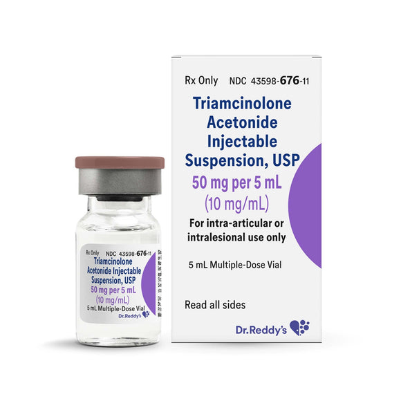 Triamcinolone Acetonide Injectable Suspension 10-mg/mL (5ml) (Manufacturer may vary) - Pet Medicine 1