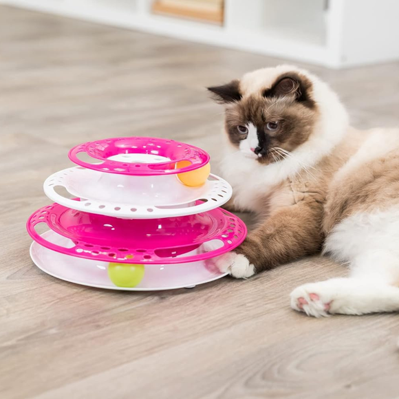Trixie Cat Catch The Balls Circle Track Cat Toy - Cat Toys 3