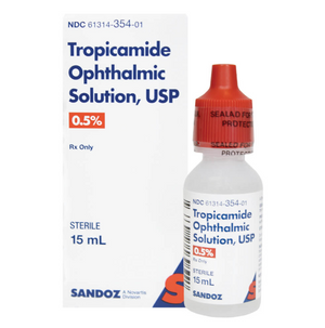 Tropicamide 0.5% Ophthalmic Solution 15 mL 