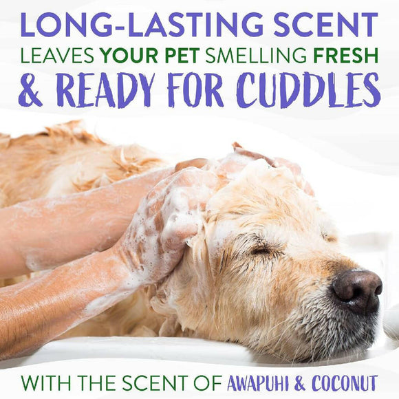 Tropiclean Awapuhi & Coconut Whitening Shampoo for Pets (20 oz)