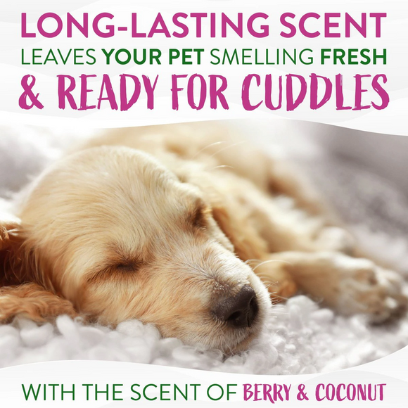 Tropiclean Deep Cleaning Berry & Coconut Deodorizing Pet Wipes (100 ct) - Pet & People Cleaning Supplies 4