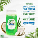 Tropiclean Ear Cleaning Wipes For Pets (50 ct)