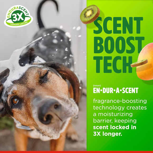 TropiClean EnduraScent Mango Kiwi Shampoo for Dogs & Cats (20 oz)