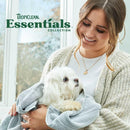 TropiClean Essentials Shea Butter Shampoo for Dogs Puppies & Cats (16 oz)