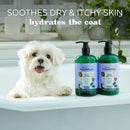 TropiClean Essentials Shea Butter Shampoo for Dogs Puppies & Cats (16 oz)