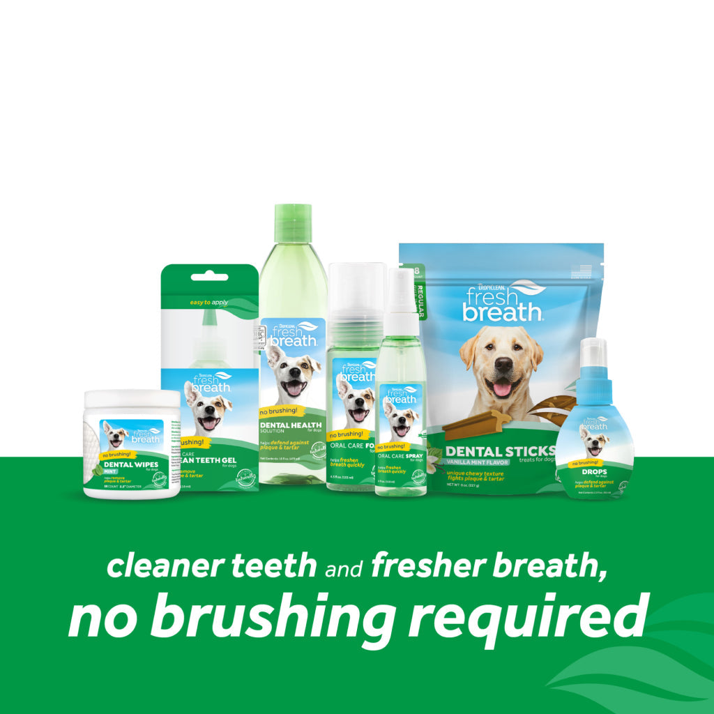 TropiClean Fresh Breath Dental Health Solution for Puppies