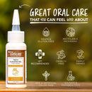 TropiClean Fresh Breath Enticers Peanut Butter & Honey Tartar Control Teeth Clean Gel For Dog (2 oz)
