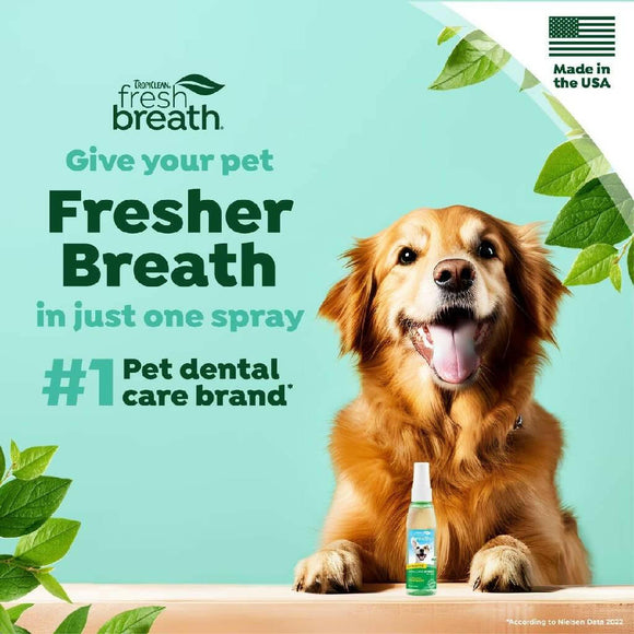 Tropiclean Oral Care Spray For Dogs (4 oz)