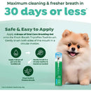 TropiClean Fresh Breath Triple Flex Toothbrush for Small & Medium Dogs - Dog Dental Care 5