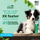 TropiClean Fresh Breath Triple Flex Toothbrush for Small & Medium Dogs - Dog Dental Care 4