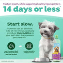 Tropiclean Fresh Breath Water Additive Plus Hip & Joint Support for Dogs - Dog Dental Care 2