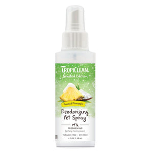 TropiClean Frosted Pineapple Deodorizing Spray- 4oz