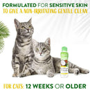 TropiClean Gentle Coconut Hypoallergenic Cat & Kitten Shampoo (12oz)