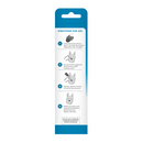 Back Label of TropiClean HomeVet Soothing Eye Wash Liquid for Dogs & Cats 