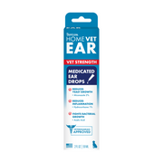 TropiClean HomeVet Medicated Dog Ear Infection Drops - 2lf oz