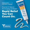TropiClean HomeVet Hot Spot Skin Relief Cream for Dogs - rapid relief you can count on