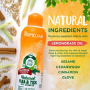 Tropiclean Natural Flea & Tick Shampoo Maximum Strength For Dogs 20 oz - Dog Flea Shampoos & Sprays 7