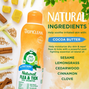 Tropiclean Natural Flea & Tick Soothing Shampoo for Dogs (20 oz) - Dog Flea Shampoos & Sprays 12