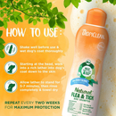 Tropiclean Natural Flea & Tick Soothing Shampoo for Dogs (20 oz) - Dog Flea Shampoos & Sprays 4